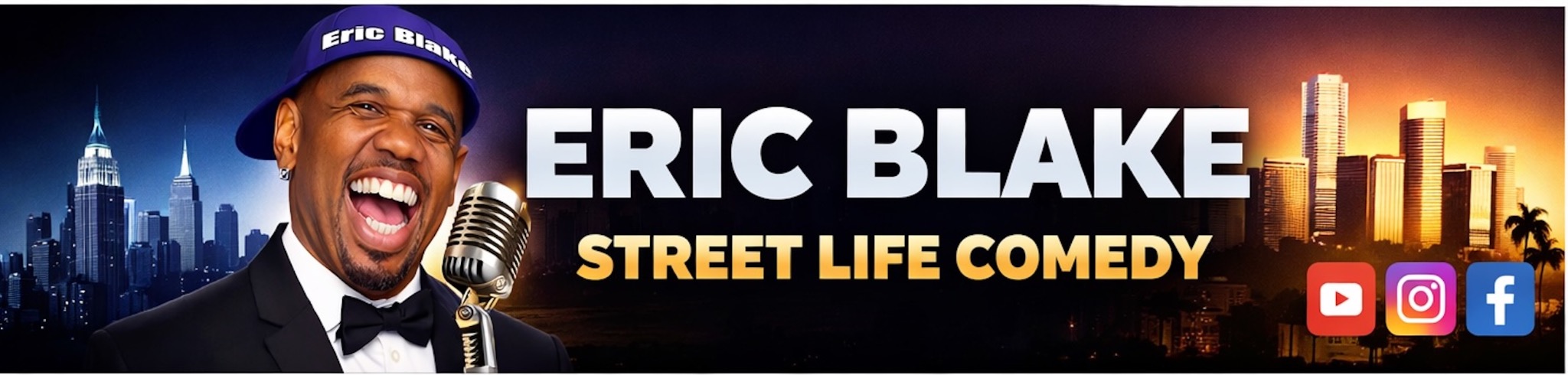 Eric Blake Street Life Comedy banner
